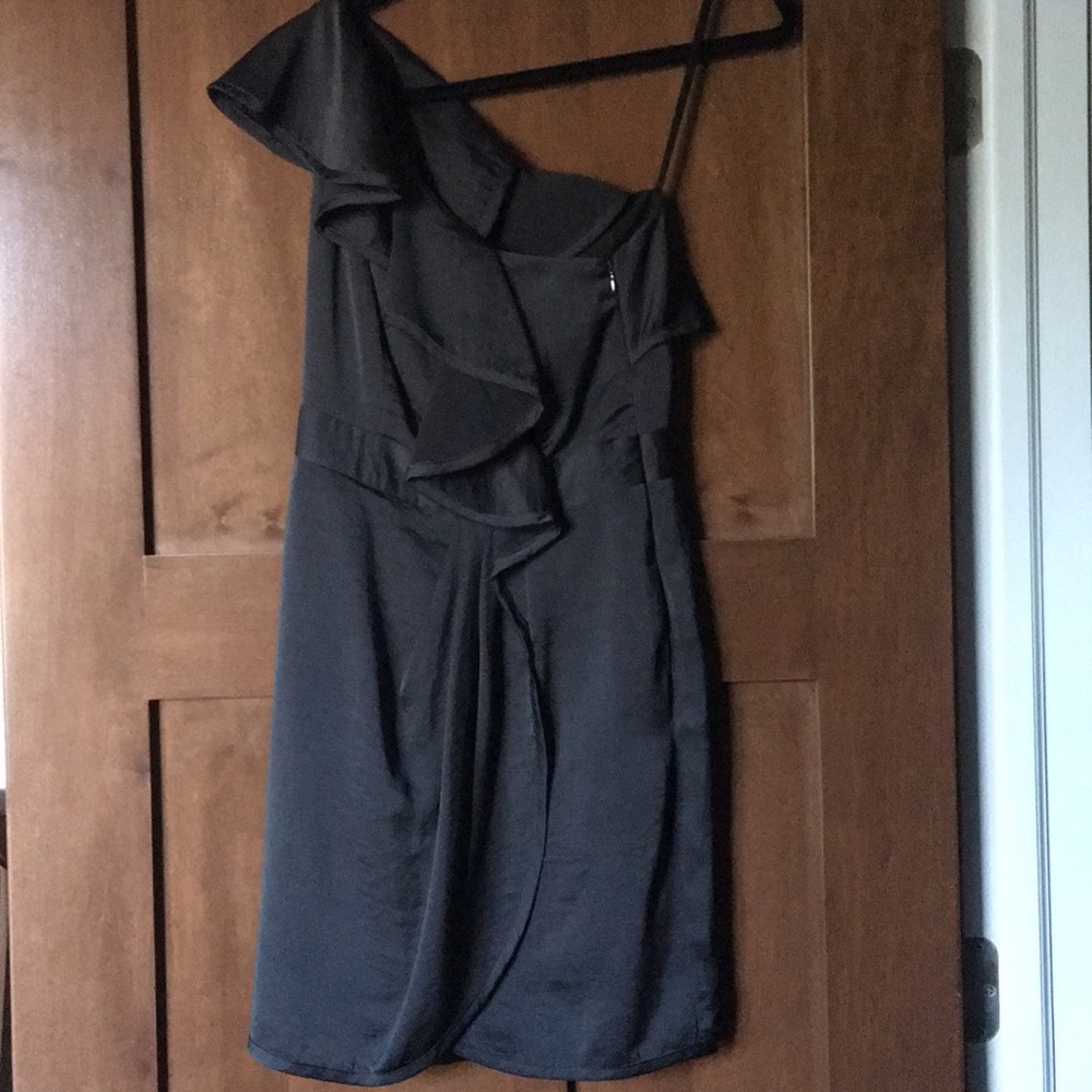 BCBG one shoulder dress